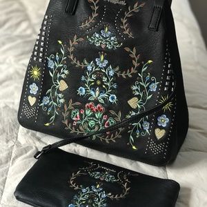 Desigual black shoulder bag purse